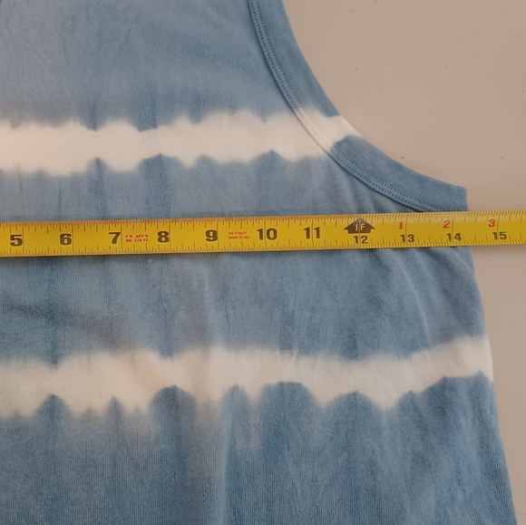 WSLY 100% Cotton Tie Dye Boho Tank Top - Picture 11 of 14